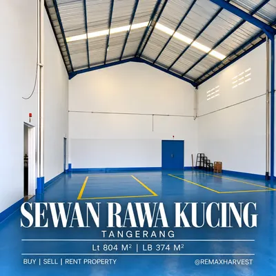 Gudang Siap Pakai di Sewan Rawa Kucing Tangerang