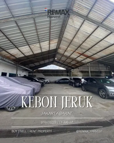 Bangunan dan Lahan Parkir Kebon Jeruk